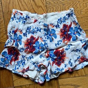 Floral soft shorts